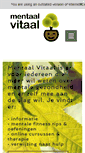 Mobile Screenshot of mentaalvitaal.nl